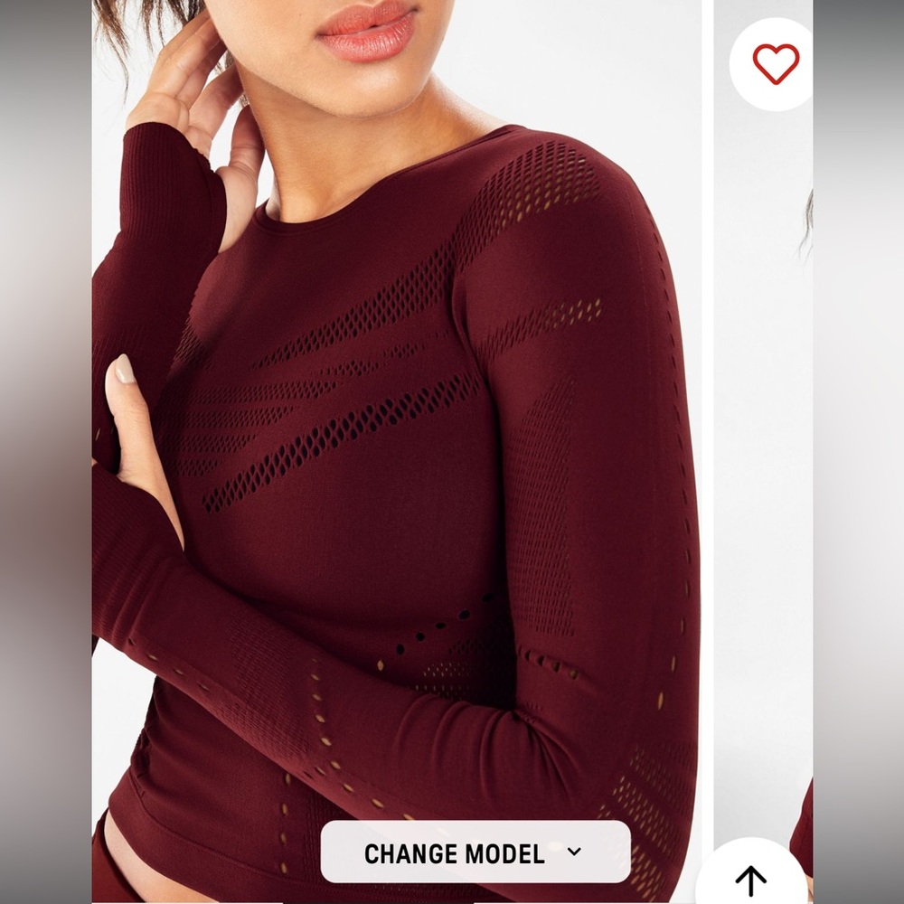 Fabletics Sarah Sculptknit Longsleeve Top